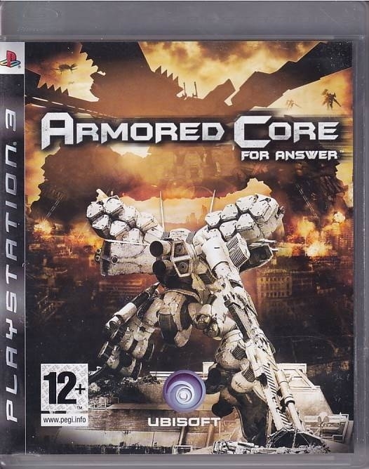 Armored core for Answer - PS3 (B Grade) (Genbrug)